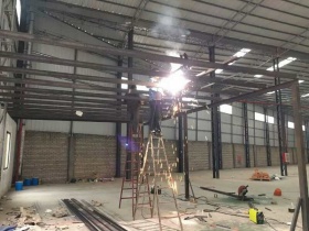 鋼平臺(tái)搭建 