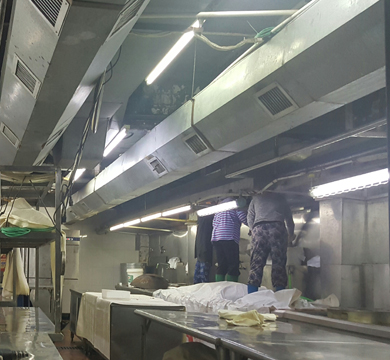 清洗抽油煙機(jī) 